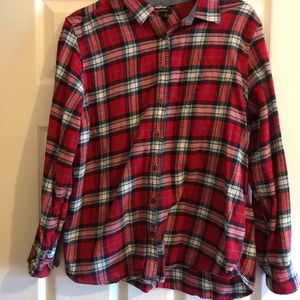 Land’s End flannel shirt
